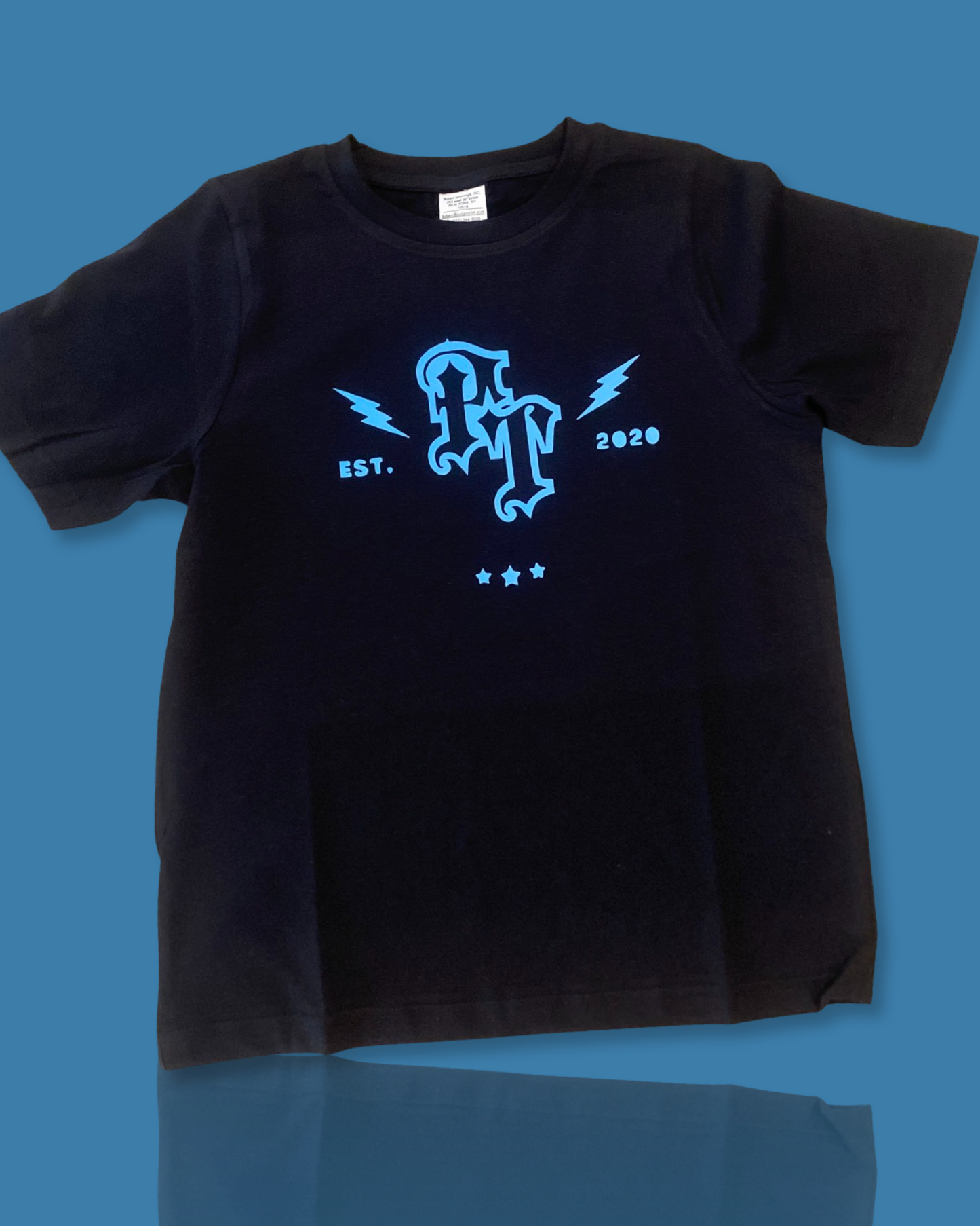 Kids Push Thru Monogram Tee